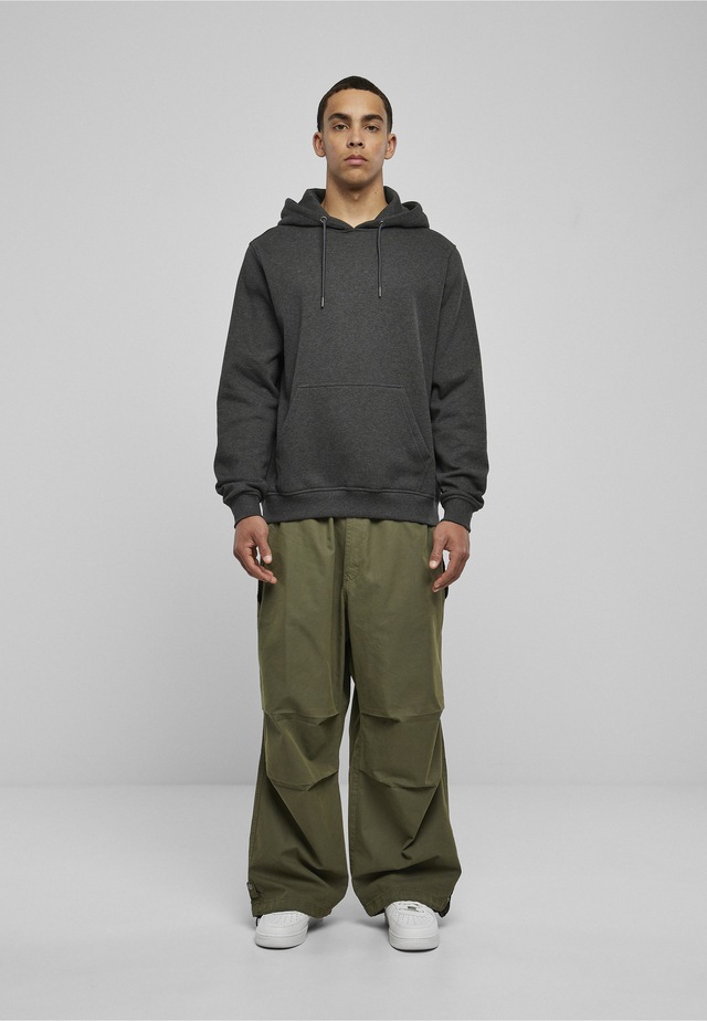 URBAN CLASSICS Rundhalspullover »Urban Classics Herren Basic Terry Hoody« 1 Stk.