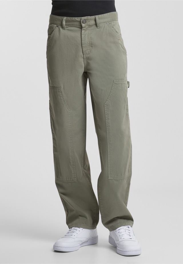 URBAN CLASSICS Stoffhose »Urban Classics Herren Twill Double Knee Pants«