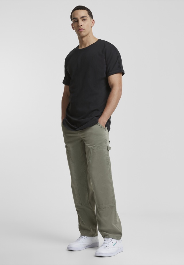 URBAN CLASSICS Stoffhose »Urban Classics Herren Twill Double Knee Pants«