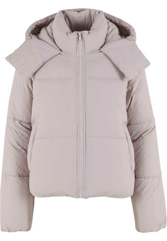 URBAN CLASSICS Winterjacke »Urban Classics Ladies Hooded Collar Puffer Jacket« 1 Stk. tlg. mit Kapuze