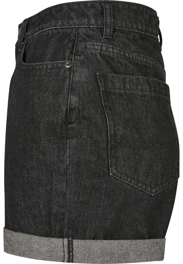 URBAN CLASSICS Stoffhose »Urban Classics Damen Ladies High Waist Boyfriend Shorts«