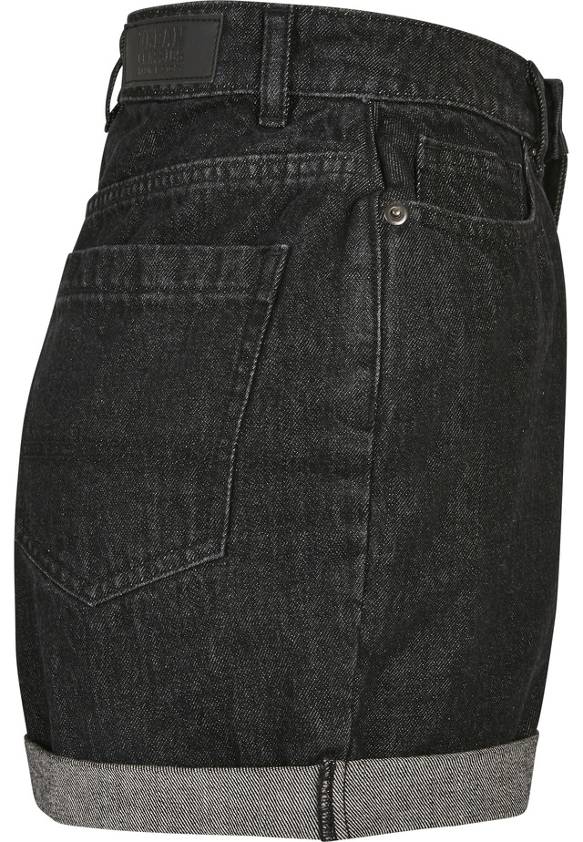 URBAN CLASSICS Stoffhose »Urban Classics Damen Ladies High Waist Boyfriend Shorts«