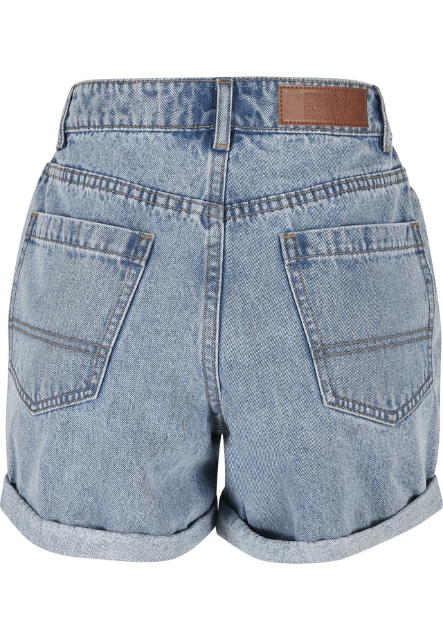 URBAN CLASSICS Stoffhose »Urban Classics Damen Ladies High Waist Boyfriend Shorts«