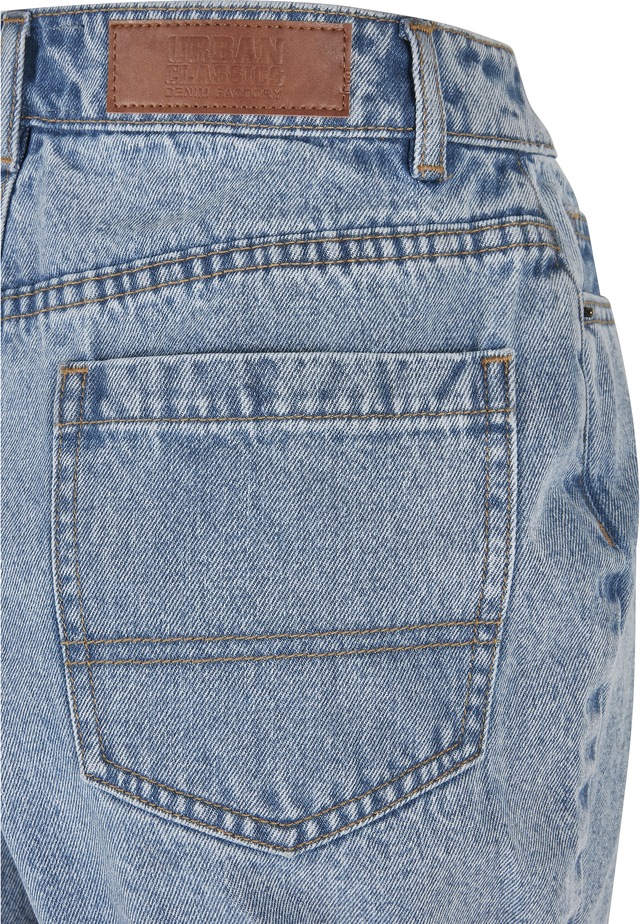 URBAN CLASSICS Stoffhose »Urban Classics Damen Ladies High Waist Boyfriend Shorts«