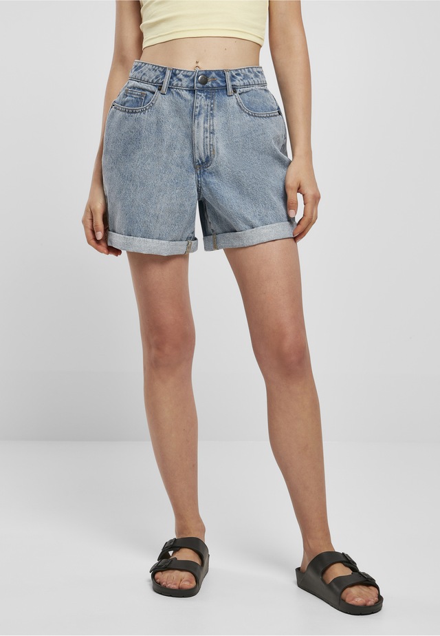 URBAN CLASSICS Stoffhose »Urban Classics Damen Ladies High Waist Boyfriend Shorts«