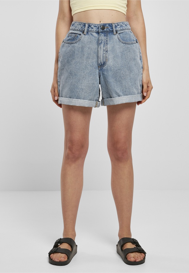 URBAN CLASSICS Stoffhose »Urban Classics Damen Ladies High Waist Boyfriend Shorts«