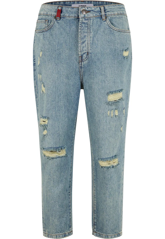 2Y Studios Bequeme Jeans »2Y Studios Herren 2Y Destroyed Relax Denim« 1 Stk.