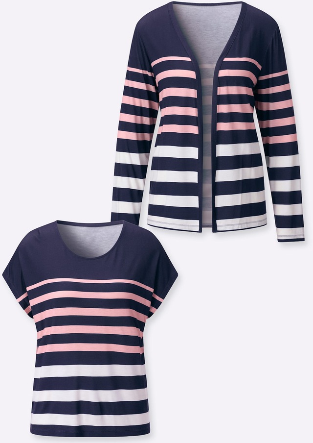 Casual Looks T-Shirt »Shirt-Twinset« 1 tlg.