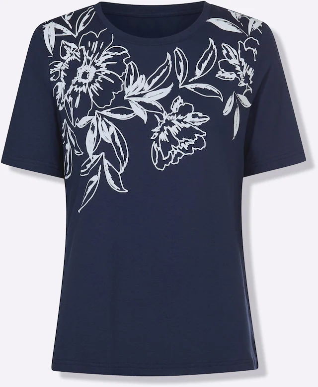 Lady Rundhalsshirt »Kurzarm-Shirt« 1 tlg.