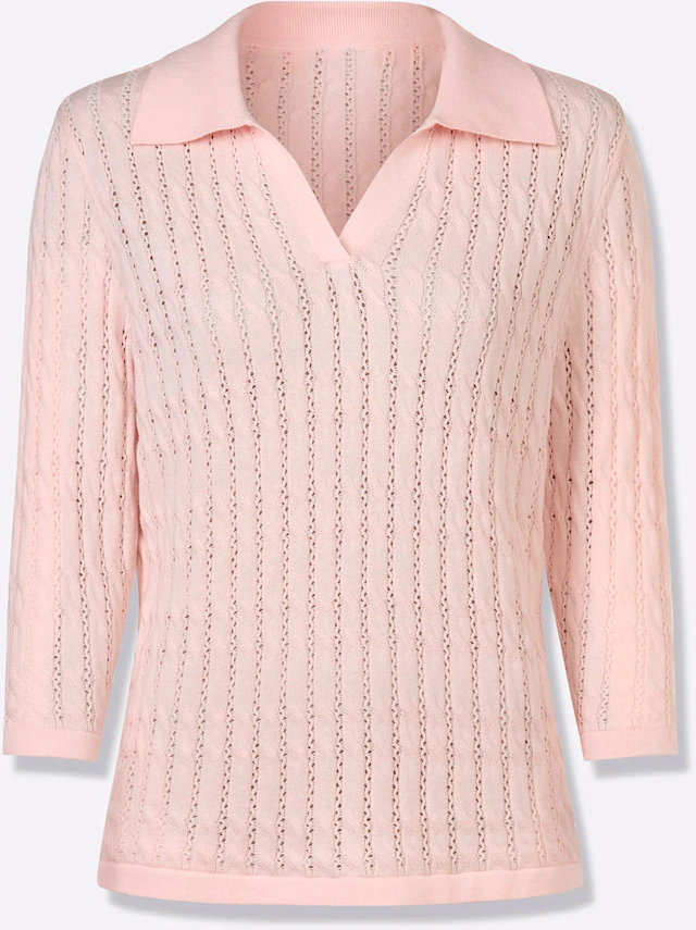 Inspirationen Polokragenpullover »Polopullover«