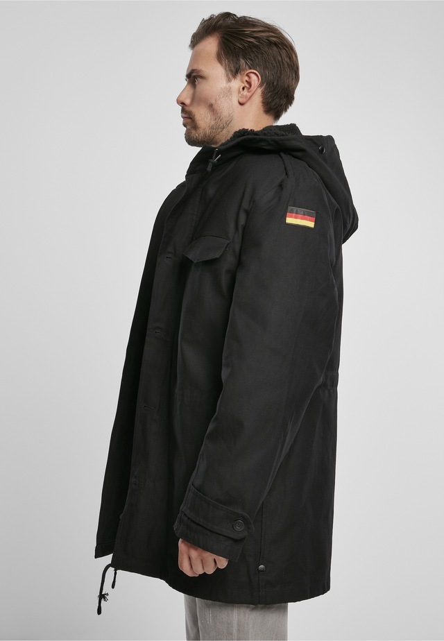 Brandit Allwetterjacke »Brandit Herren BW Flag Parka« 1 Stk. tlg. mit Kapuze