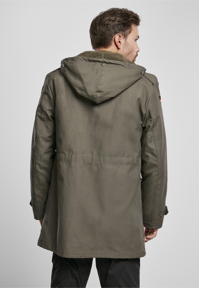 Brandit Allwetterjacke »Brandit Herren BW Flag Parka« 1 Stk. tlg. mit Kapuze