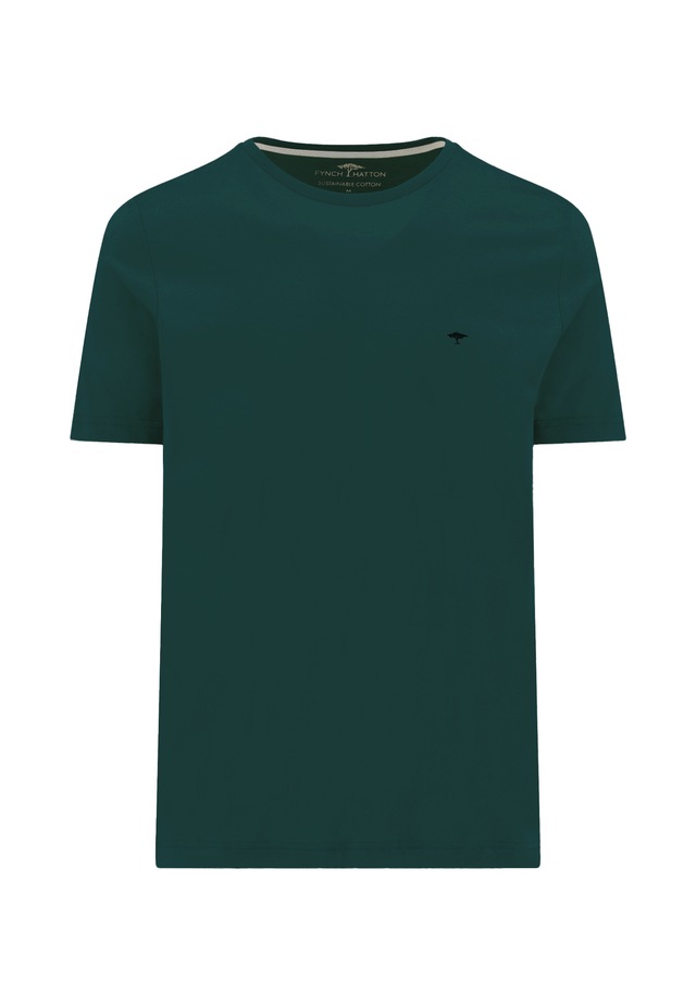 FYNCH-HATTON T-Shirt mit Logo-Stickerei