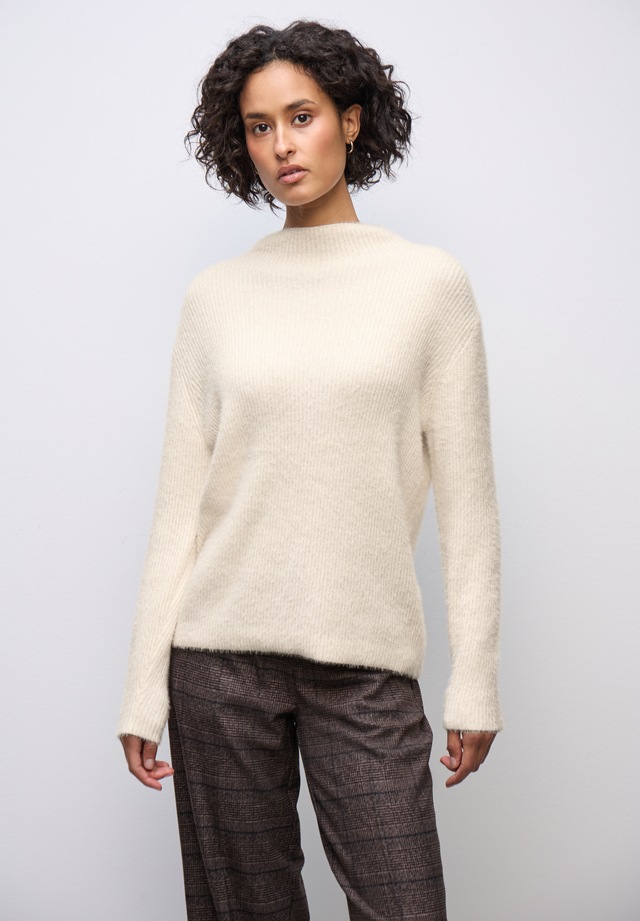 STREET ONE Stehkragenpullover mit Stehkragen