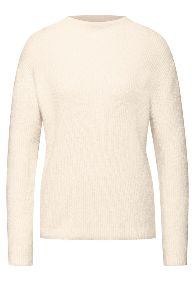 STREET ONE Stehkragenpullover mit Stehkragen