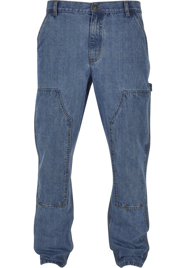 URBAN CLASSICS Bequeme Jeans »Urban Classics Herren Double Knee Jeans« 1 Stk.