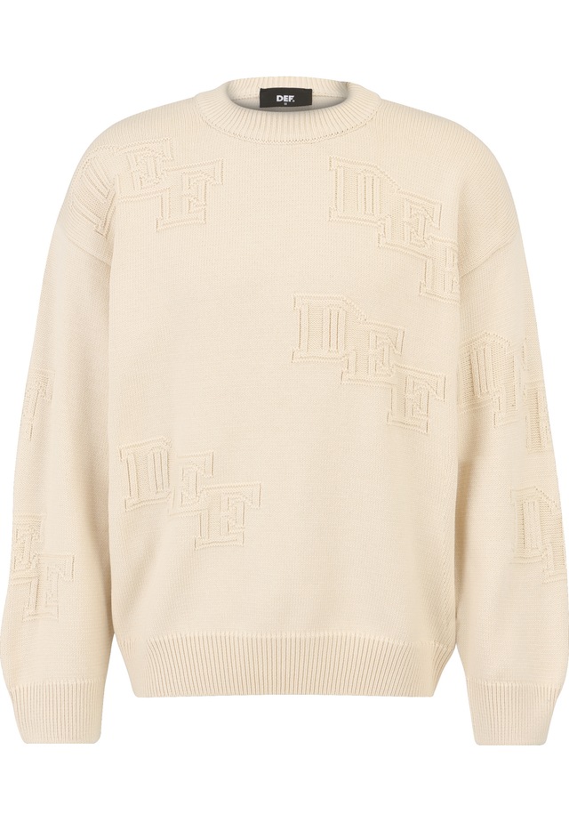 DEF Rundhalspullover »DEF Herren DEF Knit Crewneck« 1 Stk.