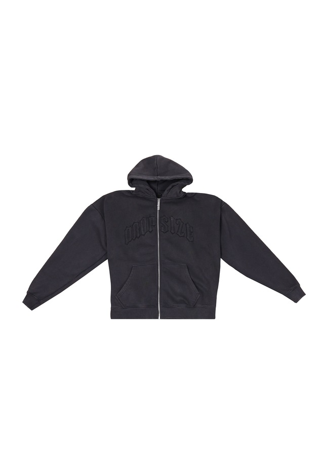Dropsize Sweatjacke »Dropsize SUPER HEAVY OVERISZE RAW EDGES ZIP HOODIE«