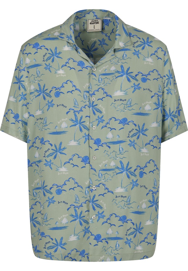 Just Rhyse Langarmhemd »Just Rhyse Herren Just Rhyse Shirt Waikiki« 1 Stk.