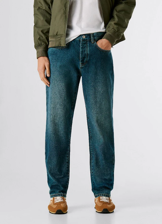 Pepe Jeans 5-Pocket-Jeans »TAPERED JEANS CAMDEN« aus Baumwoll-Denim, tiefer Schritt