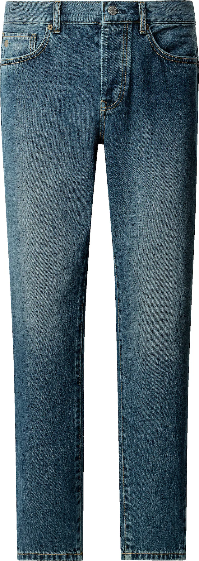 Pepe Jeans 5-Pocket-Jeans »TAPERED JEANS CAMDEN« aus Baumwoll-Denim, tiefer Schritt