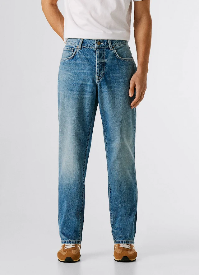 Pepe Jeans 5-Pocket-Jeans »TAPERED JEANS CAMDEN« aus Baumwoll-Denim, tiefer Schritt