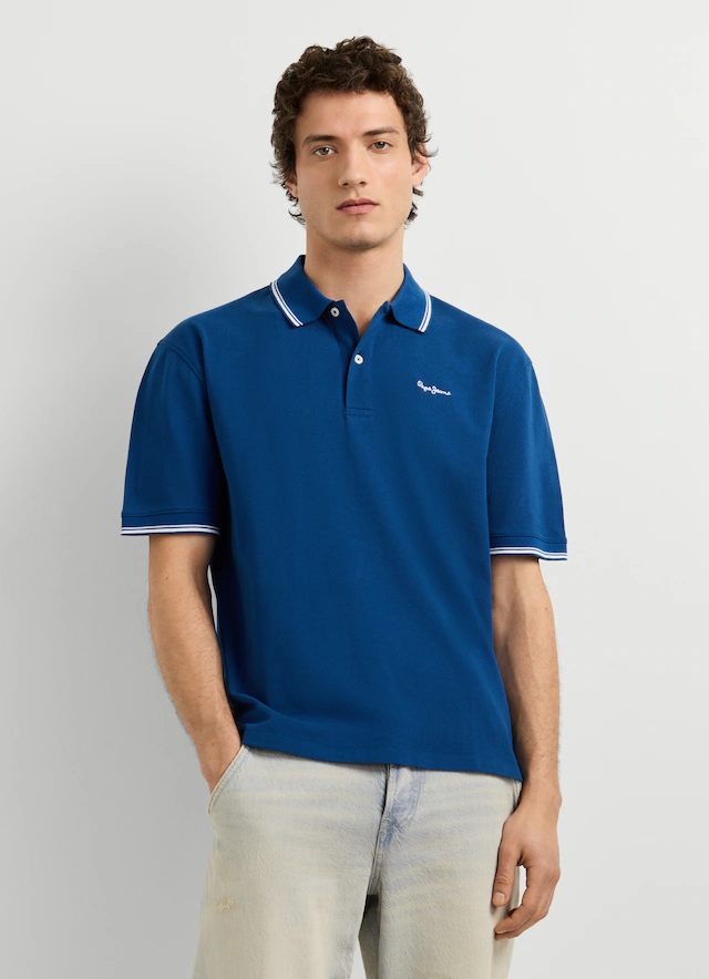 Pepe Jeans Poloshirt »MATTHEW« aus Baumwoll-Piqué