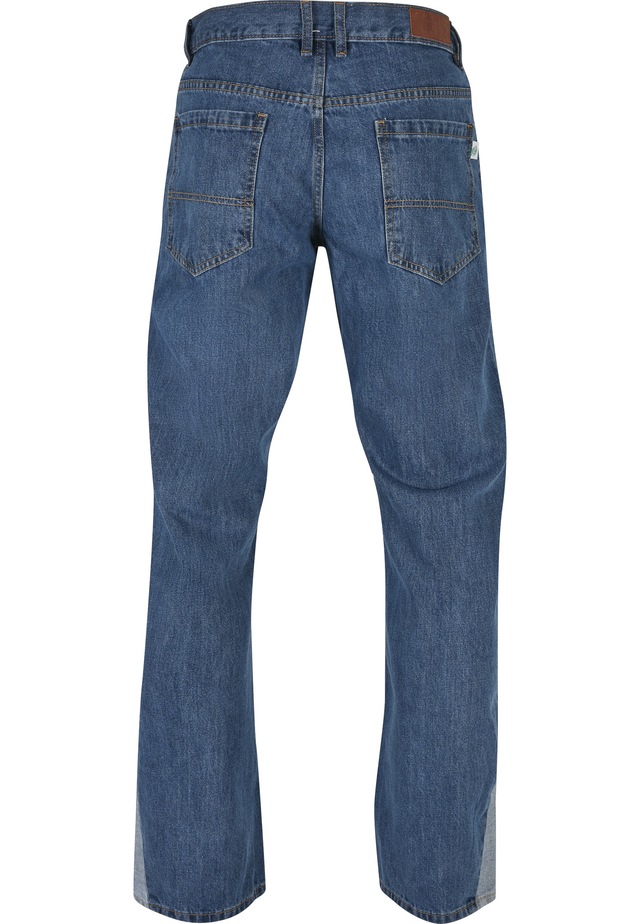 URBAN CLASSICS Bequeme Jeans »Urban Classics Herren Organic Triangle Denim« 1 Stk.