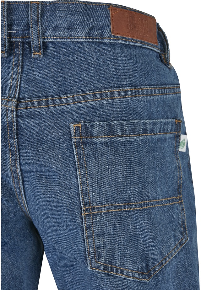 URBAN CLASSICS Bequeme Jeans »Urban Classics Herren Organic Triangle Denim« 1 Stk.