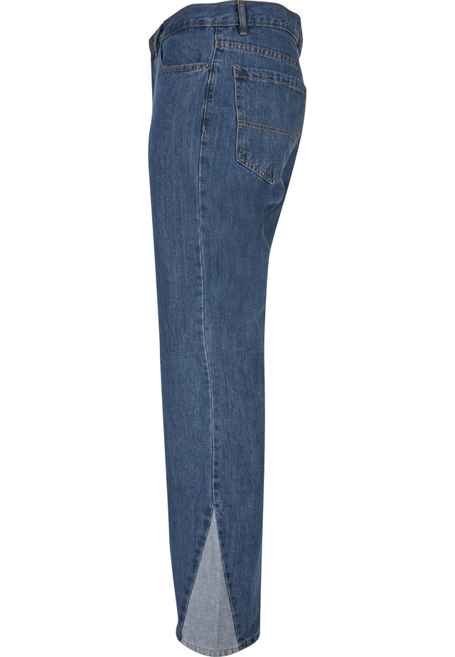URBAN CLASSICS Bequeme Jeans »Urban Classics Herren Organic Triangle Denim« 1 Stk.