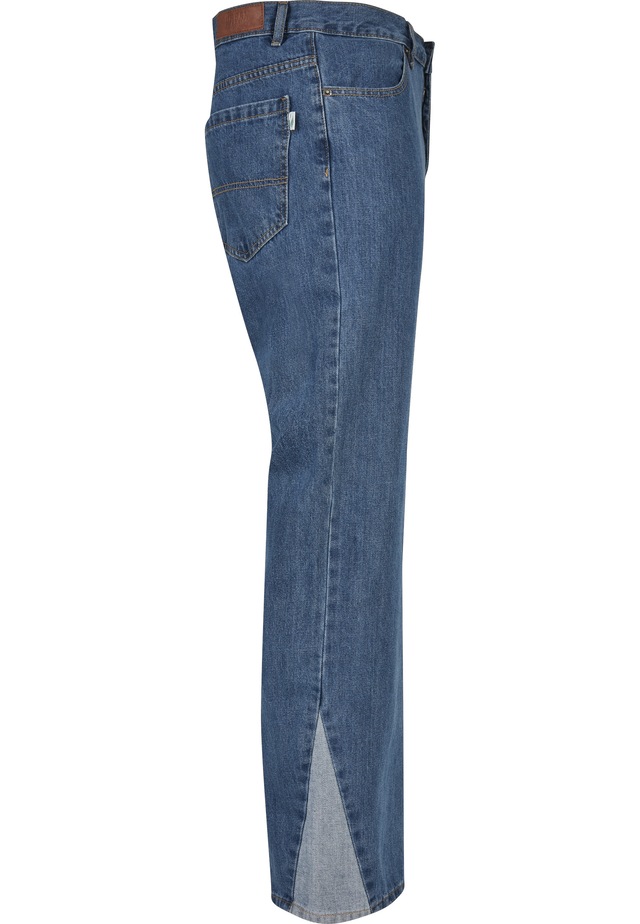 URBAN CLASSICS Bequeme Jeans »Urban Classics Herren Organic Triangle Denim« 1 Stk.