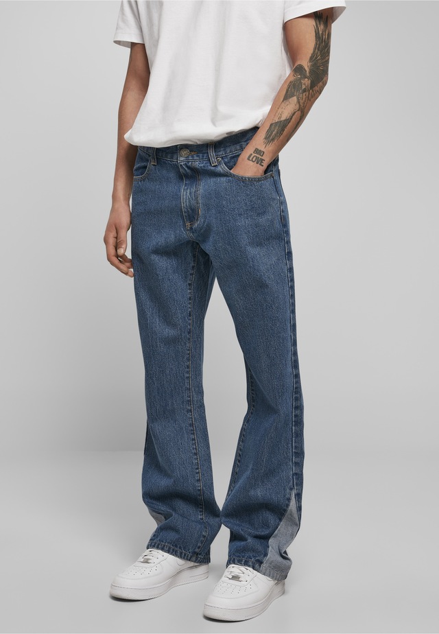 URBAN CLASSICS Bequeme Jeans »Urban Classics Herren Organic Triangle Denim« 1 Stk.