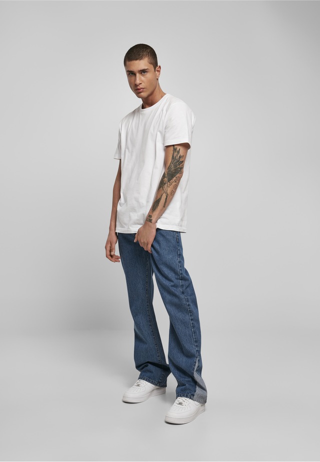 URBAN CLASSICS Bequeme Jeans »Urban Classics Herren Organic Triangle Denim« 1 Stk.
