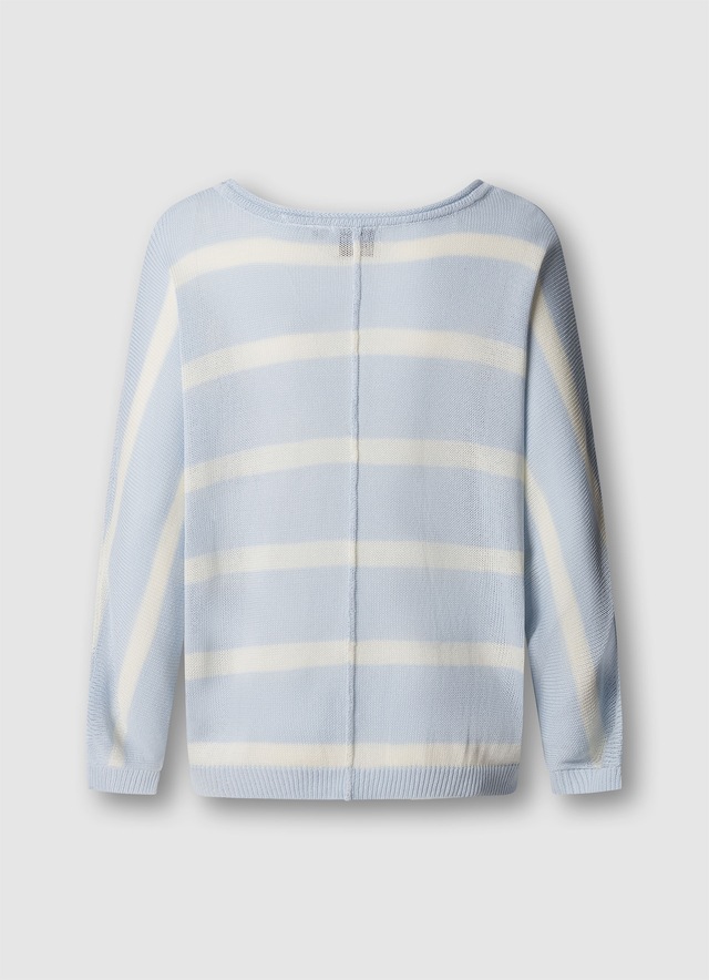Pepe Jeans Strickpullover »ALBERTA« im Streifen-Design, locker geschnitten