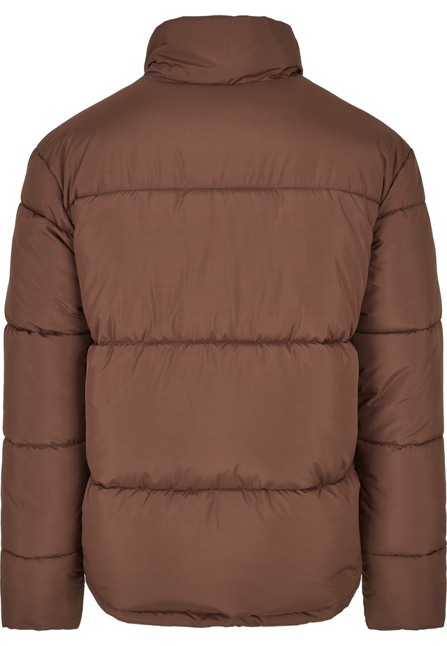 URBAN CLASSICS Winterjacke »Urban Classics Herren Short Puffer Jacket« 1 Stk. tlg. ohne Kapuze