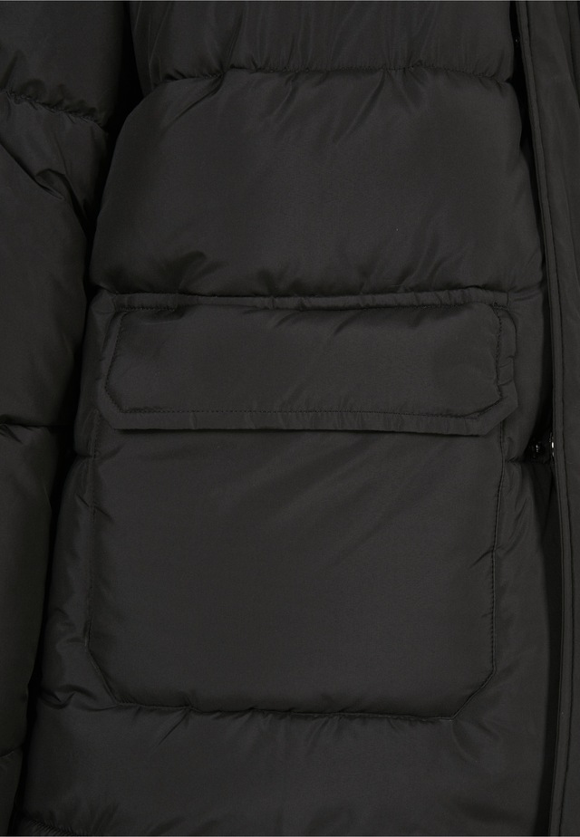 URBAN CLASSICS Winterjacke »Urban Classics Herren Short Puffer Jacket« 1 Stk. tlg. ohne Kapuze