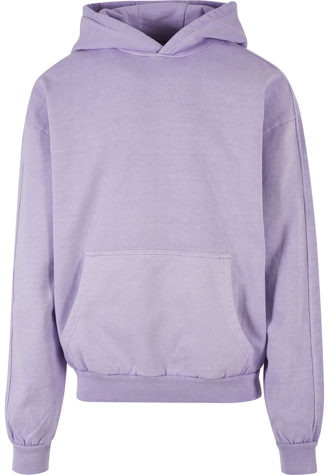 URBAN CLASSICS Rundhalspullover »Urban Classics Herren Heavy Terry Garment Dye Hoody« 1
