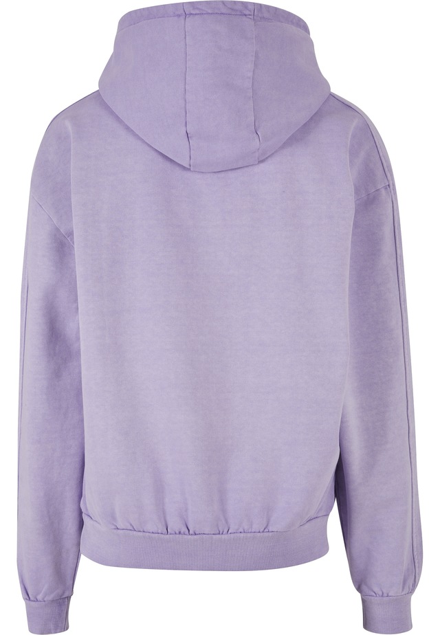 URBAN CLASSICS Rundhalspullover »Urban Classics Herren Heavy Terry Garment Dye Hoody« 1