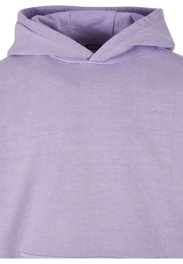 URBAN CLASSICS Rundhalspullover »Urban Classics Herren Heavy Terry Garment Dye Hoody« 1