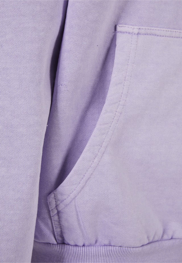 URBAN CLASSICS Rundhalspullover »Urban Classics Herren Heavy Terry Garment Dye Hoody« 1