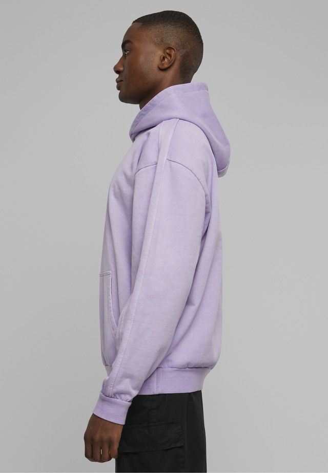 URBAN CLASSICS Rundhalspullover »Urban Classics Herren Heavy Terry Garment Dye Hoody« 1