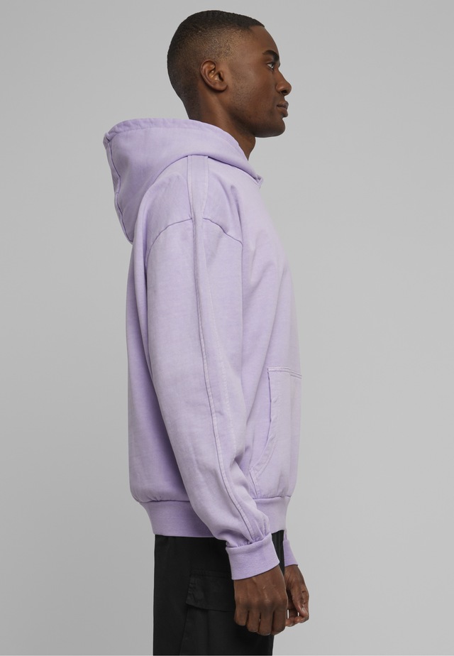 URBAN CLASSICS Rundhalspullover »Urban Classics Herren Heavy Terry Garment Dye Hoody« 1