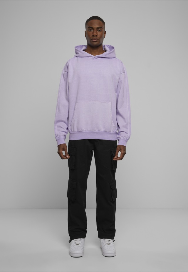 URBAN CLASSICS Rundhalspullover »Urban Classics Herren Heavy Terry Garment Dye Hoody« 1