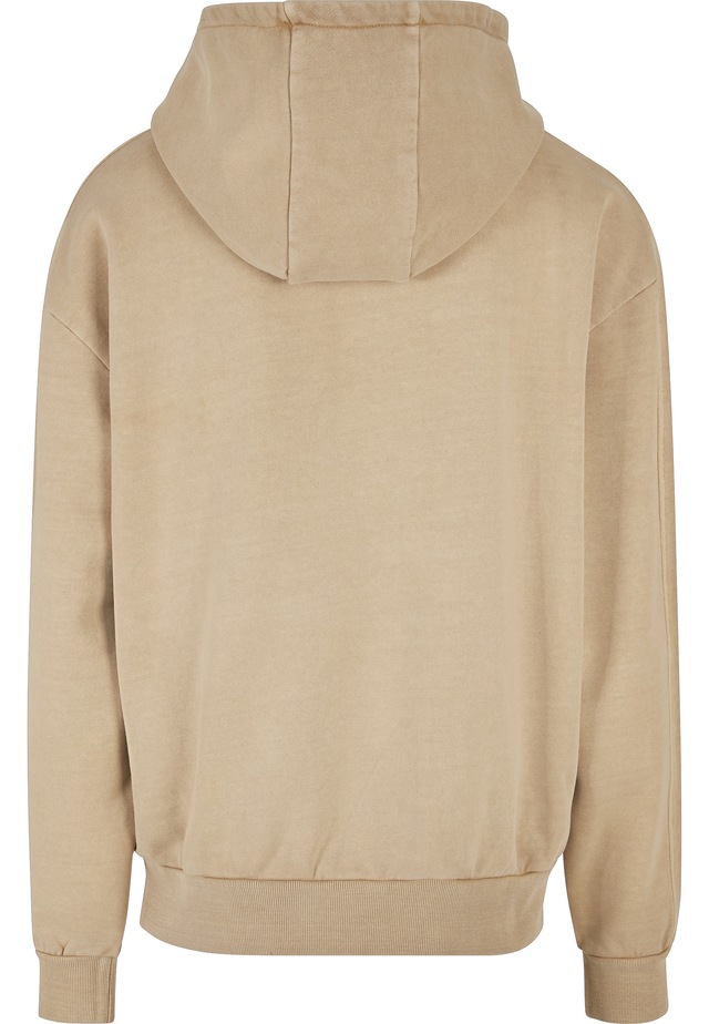 URBAN CLASSICS Rundhalspullover »Urban Classics Herren Heavy Terry Garment Dye Hoody« 1