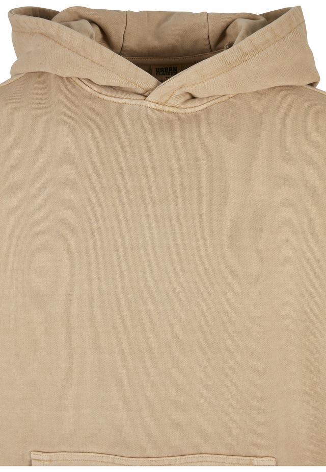 URBAN CLASSICS Rundhalspullover »Urban Classics Herren Heavy Terry Garment Dye Hoody« 1