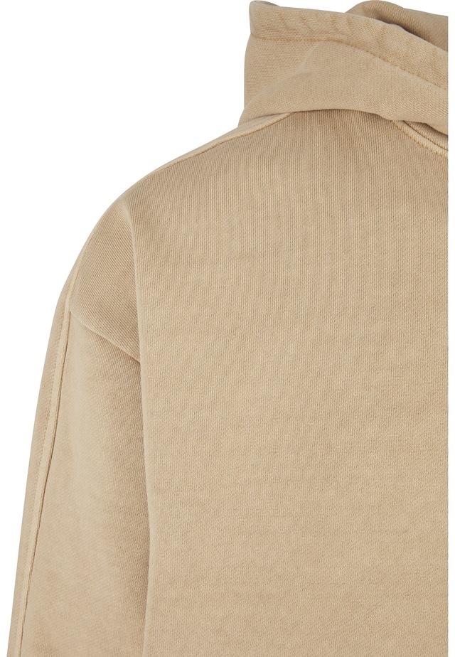 URBAN CLASSICS Rundhalspullover »Urban Classics Herren Heavy Terry Garment Dye Hoody« 1