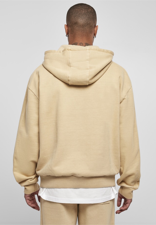 URBAN CLASSICS Rundhalspullover »Urban Classics Herren Heavy Terry Garment Dye Hoody« 1