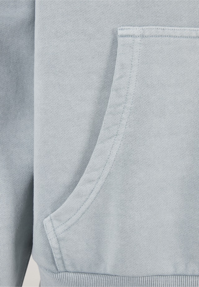 URBAN CLASSICS Rundhalspullover »Urban Classics Herren Heavy Terry Garment Dye Hoody« 1