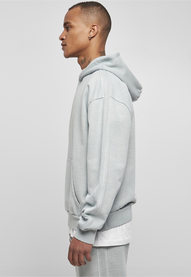 URBAN CLASSICS Rundhalspullover »Urban Classics Herren Heavy Terry Garment Dye Hoody« 1