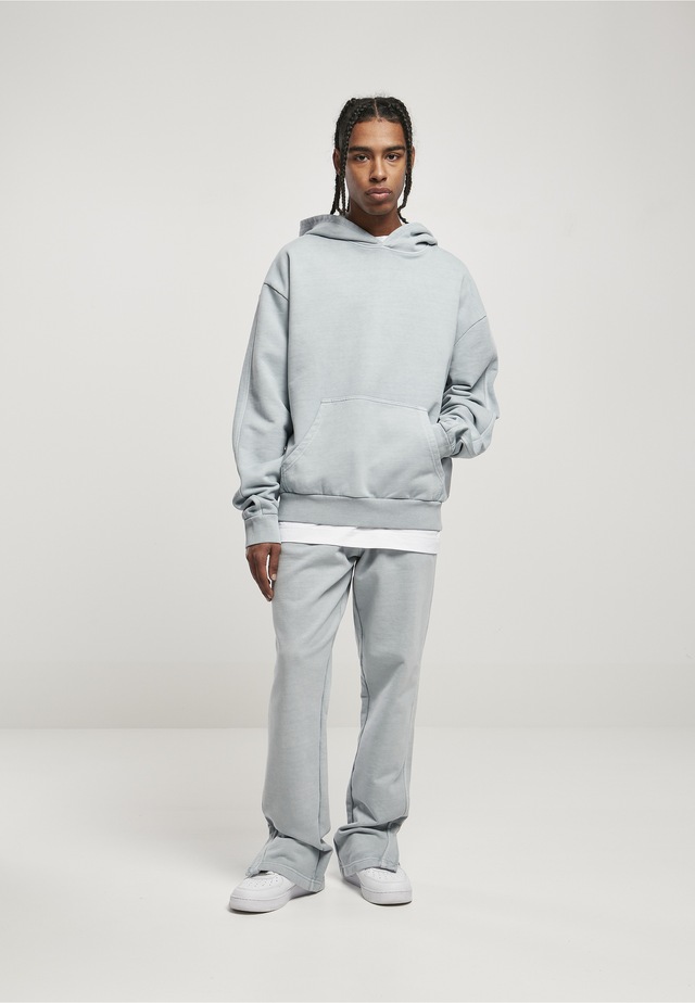 URBAN CLASSICS Rundhalspullover »Urban Classics Herren Heavy Terry Garment Dye Hoody« 1